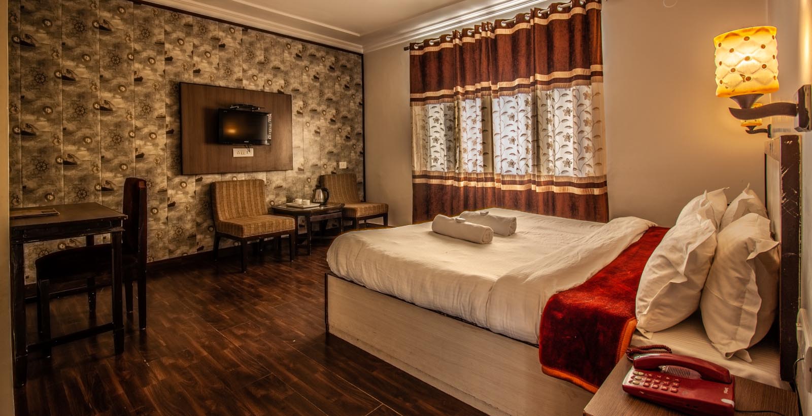 Hotel Rooms, Hotel President, Manali